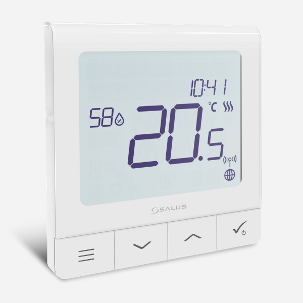 Programmierbares kabelgebundenes Thermostat, SmartHome kompatibel